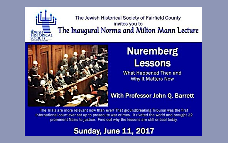 Inaugural Mann Lecture 2017